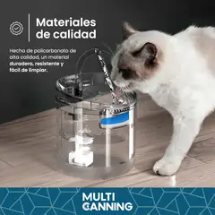 AM MASCOTAS - BEBEDERO AGUA AUTOMATICO INTELIGENTE PARA MASCOTAS