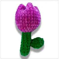 GENERICO - Tulipan Llavero Amigurumis