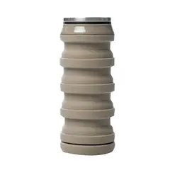 TOTTO - Botilito Plegable Can 480 ml Café