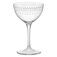 BORMIOLI ROCCO - Juego de 6 Copas Martini Bartender Novecento Art Deco.