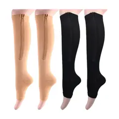 GENERICO - Medias De Compresión Zip Sox Unisex Con Cierre