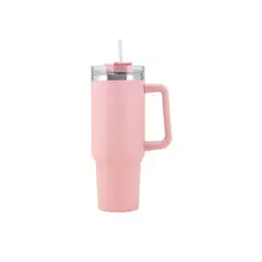 INNOVA - Termo Vaso Conserva Temperatura 1.2 L Acero Inoxidable Con Pitillo