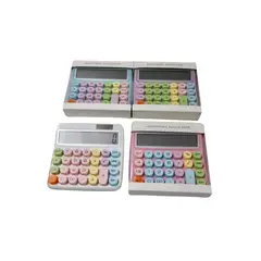 MAZUGI - Calculadora Portátil Para Oficina Y Hogar- Colores Pastel