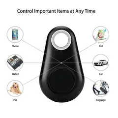 AMERICAN GENERICS - Mini Localizador GPS Bluetooth Encuentra Llaves Mascotas