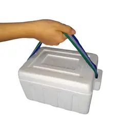 GENERICO - Nevera Icopor Con Gel Refrigerante de 300 grs