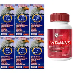 GENERICO - 6 GOTAS OJO DE AGUILA COLIRIO CUBANO