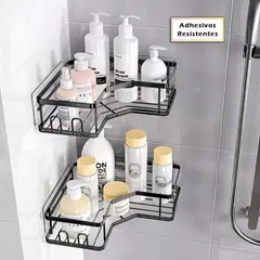 GENERICO - Organizador de ducha por 2 piezas