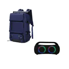 INNOVA - Maleta Morral Todo En 1 Pc Laptop Usb Pink Con Speacker