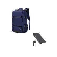 INNOVA - Maleta Morral Pc Laptop Usb 3 En 1 Con Cargador Portable