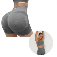 ZOCOCIO - Conjunto Deportivo Para Entrenar Gym Yoga De Pantalón Corto