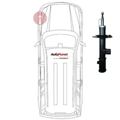 DGP - AMORTIGUADOR DELANTERO IZQUIERDO HYUNDAI TUCSON 2.0 11/15