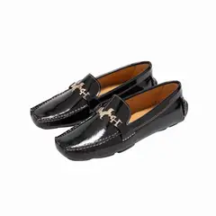 MARIO HERNANDEZ - Mocasín Driver Salome Negro Charol MH Mocs