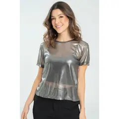 RAGGED - Camiseta mesh oversize Negro Ragged.