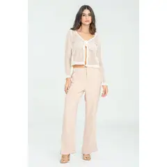 RAGGED - Pantalon brittan Beige medio