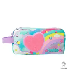 TOTTO - Cartuchera escolar Sweety Heart Azul