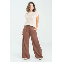 RAGGED - Pantalon newloc Cafe puro Ragged.