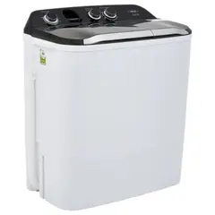 HACEB - Lavadora semiautomatica 7kg blanco