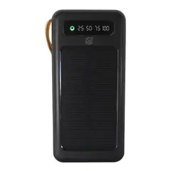 GENERICO - Bateria Externa Solar Con Cargador Universal Usb