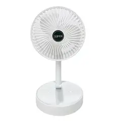 GENERICO - Ventilador Portátil Recargable Usb Plegable Escritorio Mesa