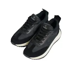 EVEGONZ - Tenis Deportivo Negro de Mujer Calidad y Confort
