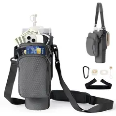 GENACOL - Bolso Funda Para Vaso Stanley + Accesorio De Pitillo Premium_.