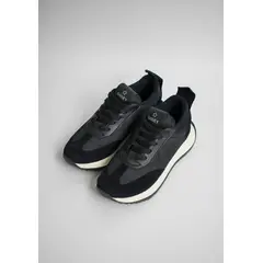 EVEGONZ - Zapatillas Deportivas Mujer Tenis Negro Confortable