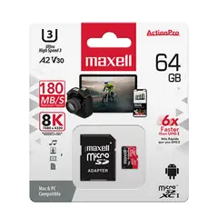 MAXELL - MEMORIA MCSD 64GB ACTION PRO CLASS 10