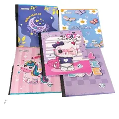 GENERICO - Cuaderno Pappyer VIP Trend – 100 Hojas Rallado Sencillo (Ideal para Niñas) X2