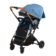 EBABY - Coche Maleta Reversible VINCE EB172 Azul