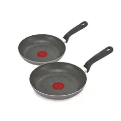 IMUSA - Juego de Sartenes de 20-24CM Talent Gris