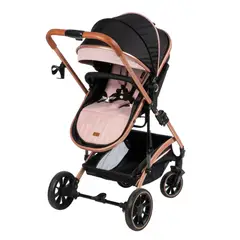 EBABY - Coche Para Bebe Moisés Plegable Extra Acolchado