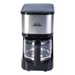 HOME ELEMENTS - Cafetera 6 tazas HECM9420SS Negra