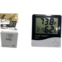 MAZUGI - Termohigrómetro Digital Termómetro Y Medidor De Humedad
