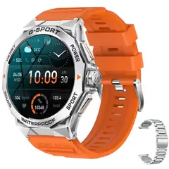 AMERICAN GENERICS - Reloj Inteligente Deportivo Hombre AMOLED GPS Bluetooth Smartwatch