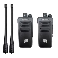 MOTOROLA - 2 Radios Comunicación SMP 900 Walkie Talkies Largo Alcance