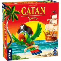 DEVIR - Juego De Mesa Catan Junior Aventura Pirata Para Niños