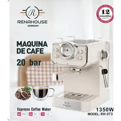 GENERICO - Maquina Para Café Expreso Capuchino 20bar Renahouse 15litro