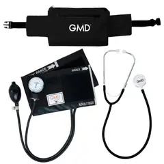 GMD - Tensiometro + Fonendoscopio Kit Colors Negro