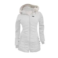 MODA EN CIRCUITO - Chaqueta Impermeable en Gabán para Mujer Forrada en Ovejera