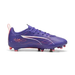 PUMA - Ultra 5 Play Fg/Ag Jr Guayos azul de niño para futbol