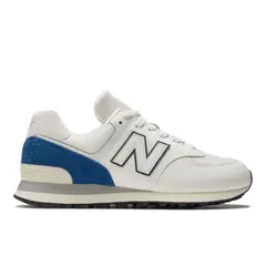 NEW BALANCE - Tenis Zapatilla Marca 574 Original Blanco Hombre