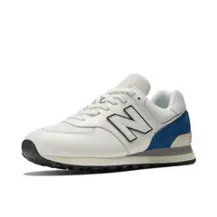 NEW BALANCE - Tenis Zapatilla Marca 574 Original Blanco Hombre