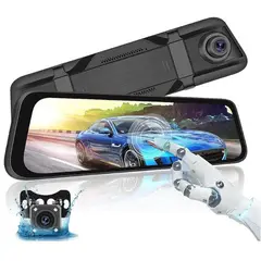 GENERICO - Camara Espejo Tactil 7in1 1080p HD Retrovisor