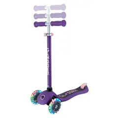 GLOBBER - Patineta Primo Lights Morado Ruedas Luces Led Para Niños