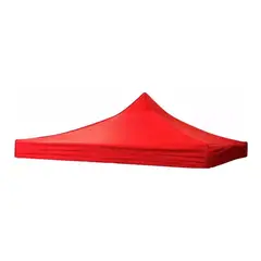 JARDIMEX - Repuesto Techo Toldo Carpa 3x3 M lona roja