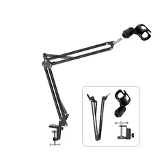 GENERICO - Soporte Micrófono Para Escritorio Con Brazo Ajustable