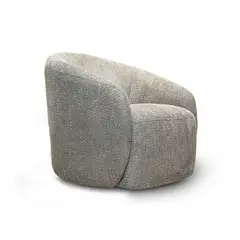 MAXIMUEBLES - Poltrona Giratoria Aris Gris Claro