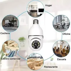 SKY - Camara De Seguridad Bombillo 360 Vision Nocturna ORIGINAL V380