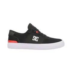 DC SHOES - Tenis Teknic Skate Para Hombre Color Blanco y Negro
