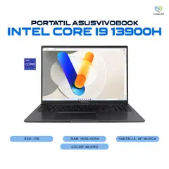 ASUS - Portátil Intel Core i9 13900H + 16GB + 1TB SSD - X1605VA-MB575